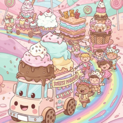 Ice Cream! Munch-Munch Parade Front Cover