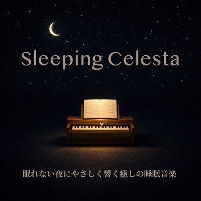 Sleeping Celesta - Healing Sleep Music Gently Resonates on Sleepless Nights Front Cover