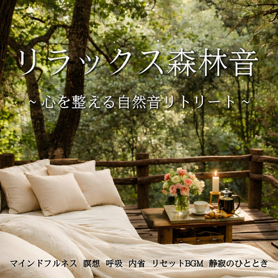 Relaxing Forest Sounds Nature Retreat for Mental Clarity - Mindfulness, Meditation, Breathing, Reflection, Reset Background Music, Tranquil Moments Front Cover
