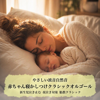Baby Sleep Classical Music Box with Gentle Ocean Wave Nature Sounds - Newborn Stops Crying, Night Crying Relief, Prenatal Classical Music Front Cover