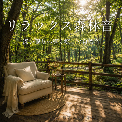 Relaxing Forest Sounds - Healing Nature Sounds for Deep Sleep, Sleep, Peaceful Rest, Sleep BGM, Fall Asleep, Deep Sleep, Forest Bathing Front Cover