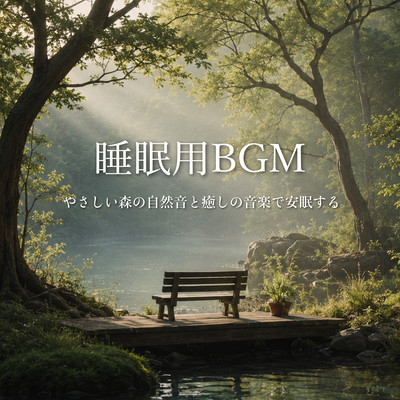 睡眠用BGM やさしい森の自然音と癒しの音楽で安眠するのジャケット写真