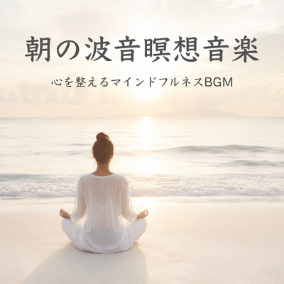 Morning Ocean Meditation Music - Mindfulness BGM to Calm the Mind Front Cover