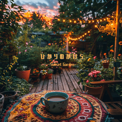 Hikari no Kakera - Sunset Garden - Front Cover
