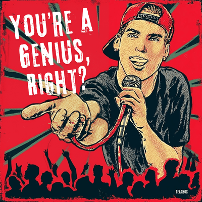 YOU'RE A GENIUS, RIGHT? Front Cover