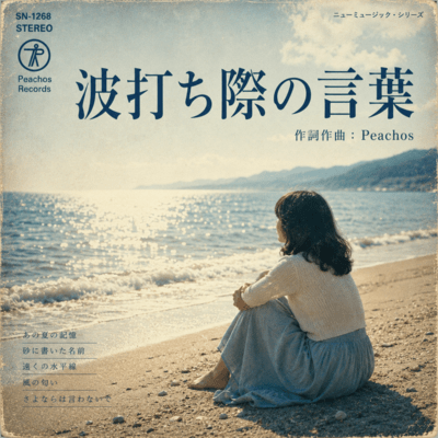 波打ち際の言葉のジャケット写真