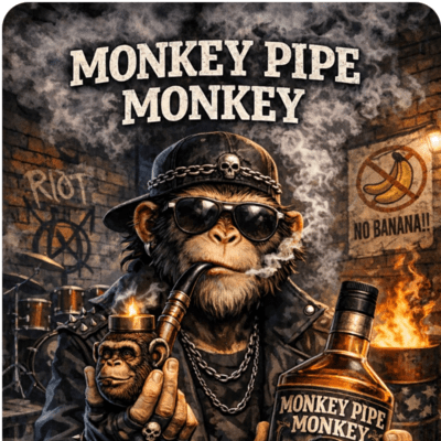 monkey pipe monkey Front Cover