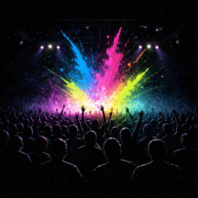 COLORS IN THE DARKのジャケット写真