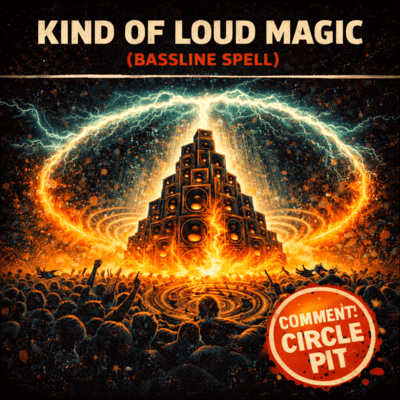 KIND OF LOUD MAGIC Front Cover