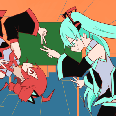 Checkmate (feat. HATSUNE MIKU & KASANE TETO) Front Cover