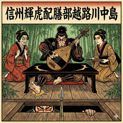 Shinshu Terutora Haizen-bu Koshiji Kawanakajima Front Cover