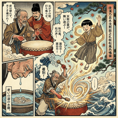 Gokan no Rosui Chinmoku Tenko no Rei Akikaze Matsukaze Kyoumeigaku Front Cover