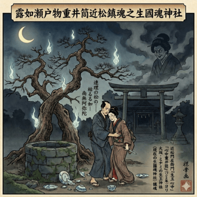 Like Dew and Porcelain: A Chikamatsu Requiem at Ikukunitama Shrine for Kasane Izutsu Front Cover