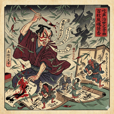 Kitsusei Chisei no Ongyoku Hyakumai Hangon Sasako Front Cover