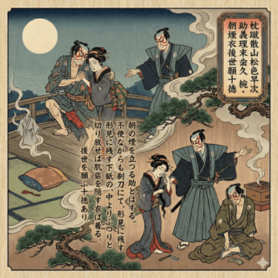 Kicking Pillows at Pine Mountain, Hayajiro's Dutiful Rescue of Wankyu / Morning Smoke, The Robe, and Prayers for the Afterlife Front Cover