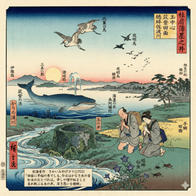 Katsura Kata Usuzumi No Idama Shinju Tsukushi Tanomo Koorogi Kari No Namidagawa Front Cover
