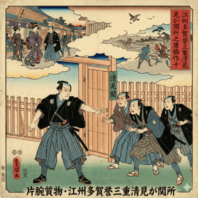 Goshu Tagahomare Mie Kiyomigasekisho No Karahashi Sakuju Front Cover