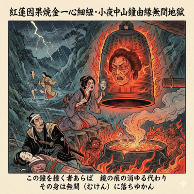 Guren Inga Yakigane Isshin Hosohimo Sayononakayama Kane Yuen Mukenjigoku Front Cover