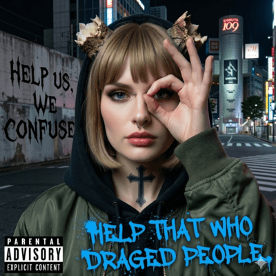 HELP THAT WHO DRAGED PEOPLE Front Cover