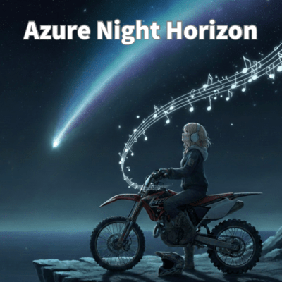Azure Night Horizon Front Cover