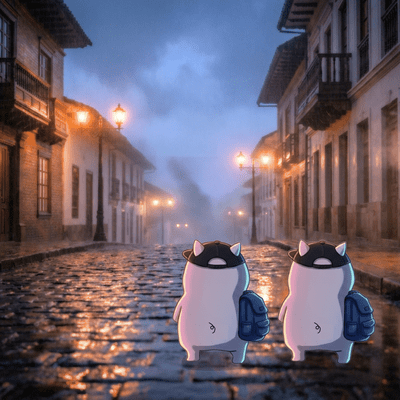 Walking Alone in Bogota at Night vol 2 Cold Rain and Mystic Cumbia in the Andean Fog Front Cover