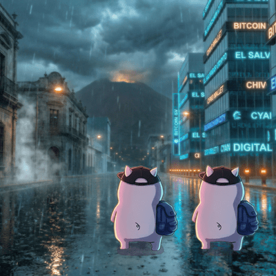 Walking Alone in San Salvador at Night vol 2 Cyber Latin Beats and Volcanic Night Rain Front Cover