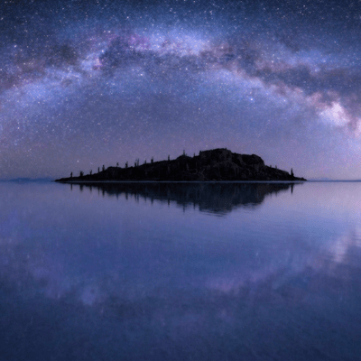 Uyuni: Mirror of Infinity and Cosmic Cradle Front Cover