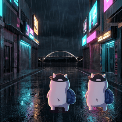 Walking Alone in Ciudad del Este at Night vol 2 Cyber Neon Border and Lowland Rain Dronesのジャケット写真