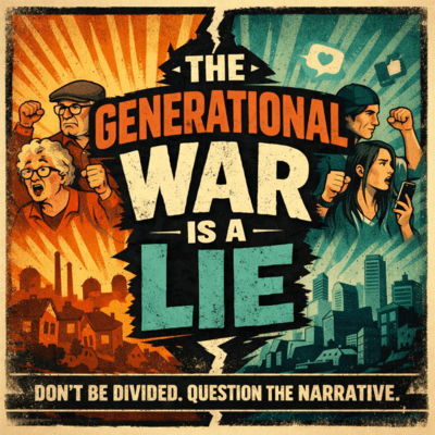 The generational war is a lie (2026Remastered) Front Cover