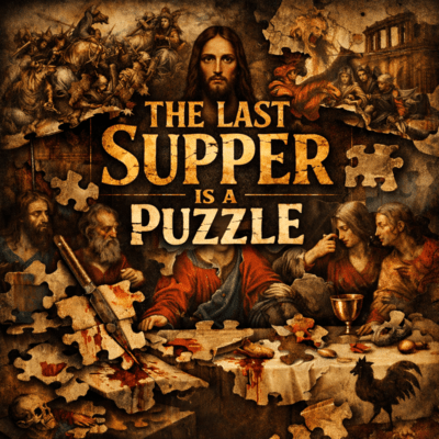 THE LAST SUPPER IS A PUZZLE (2026 Remastered) Front Cover