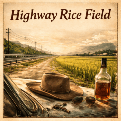 Highway Rice Field Front Cover