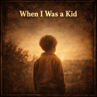 When I Was a Kid Front Cover