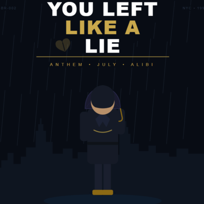 you left like a lie Front Cover
