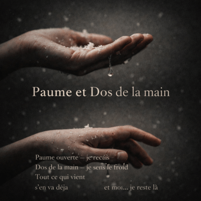 Paume et Dos de la main Front Cover