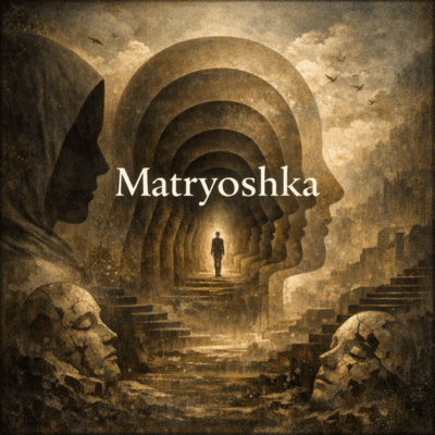Matryoshka dolls, not masks Front Cover