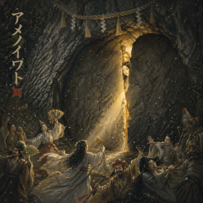 Amenoiwato Front Cover