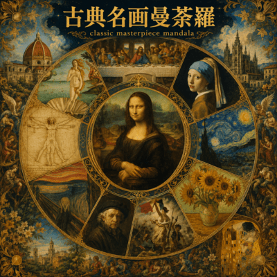 classic masterpiece mandala Front Cover