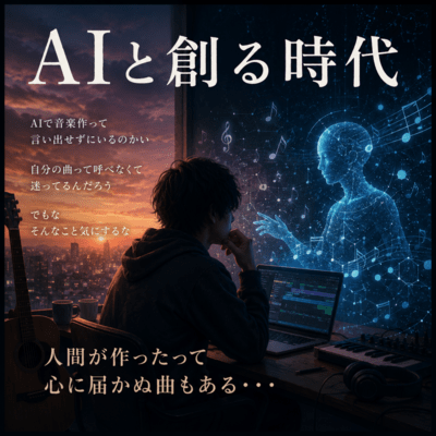 AIと創る時代のジャケット写真