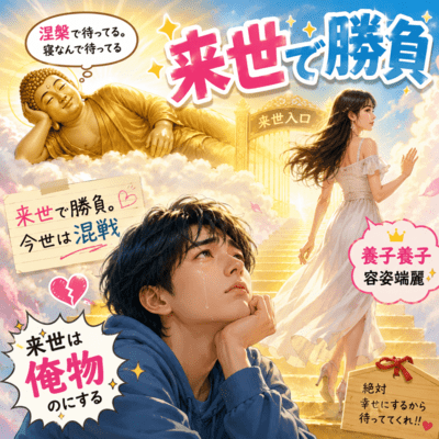 来世で勝負のジャケット写真