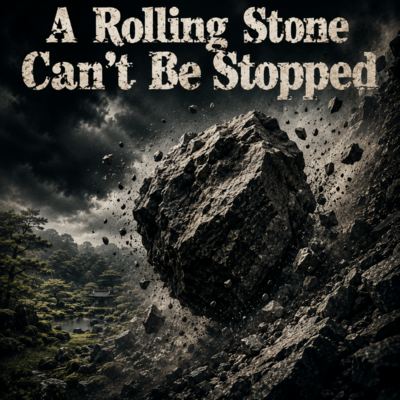 A Rolling Stone Can't Be Stopped Front Cover