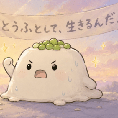 I Will Live as a Tofu Front Cover
