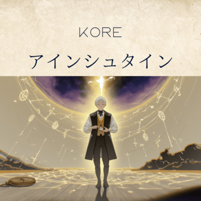 アインシュタインのジャケット写真