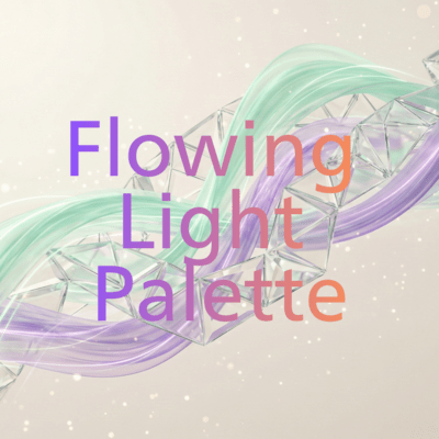 Flowing Light Palette Front Cover