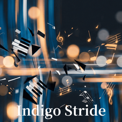 Indigo Stride Front Cover