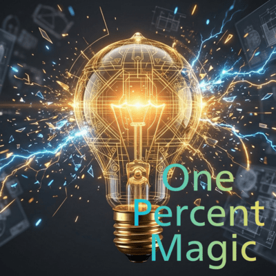 One Percent Magic Front Cover