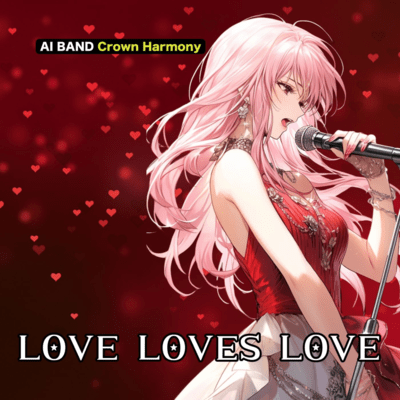 LOVE LOVES LOVE Front Cover