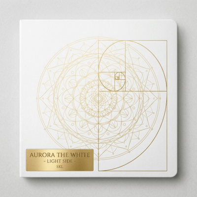 AURORA THE WHITE - LIGHT SIDE - Front Cover