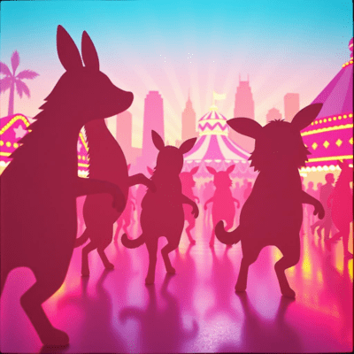 Animal Dance Parade Front Cover