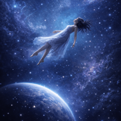 Sleep BGM - Into the Weightless World Front Cover