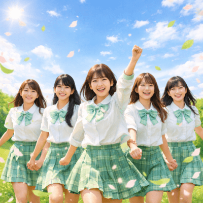 AI Girls - Ode to Early Spring Front Cover